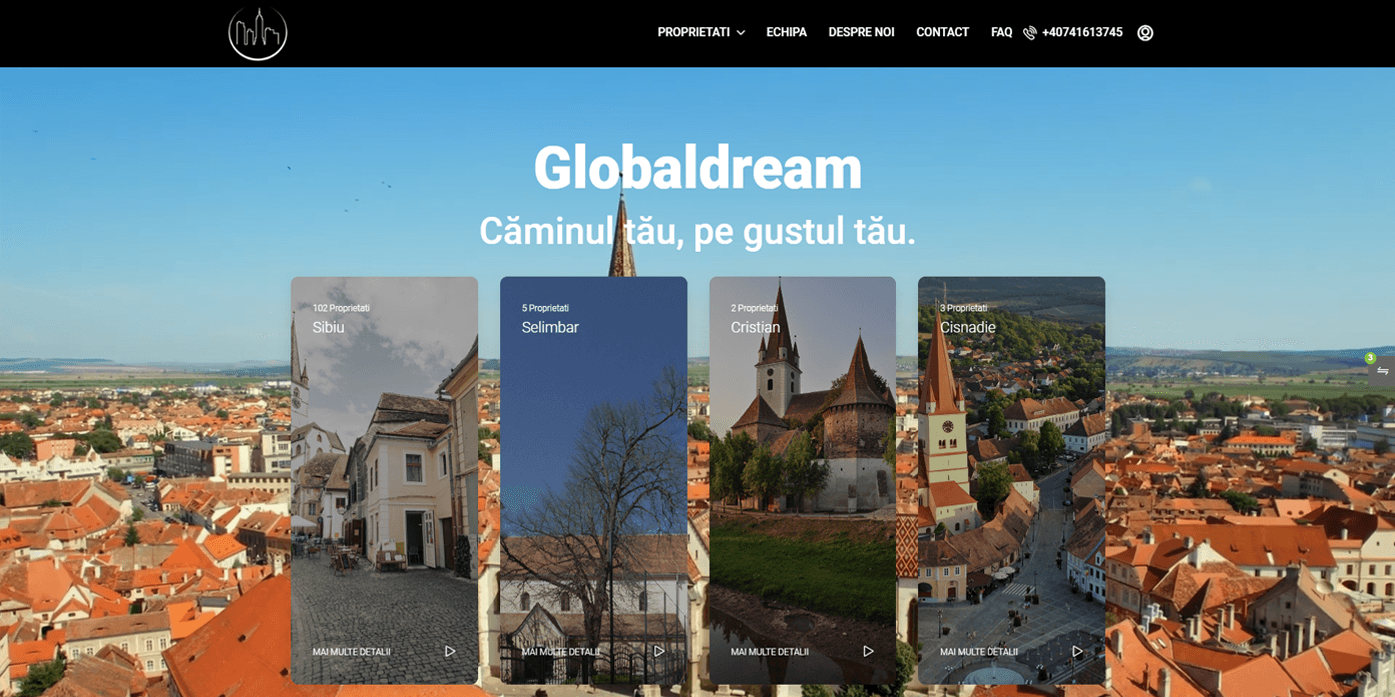 Globaldream Hero Image