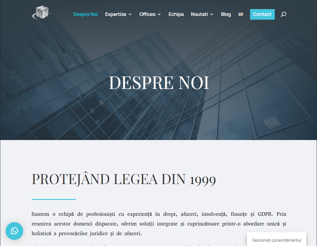 Pagina despre noi
